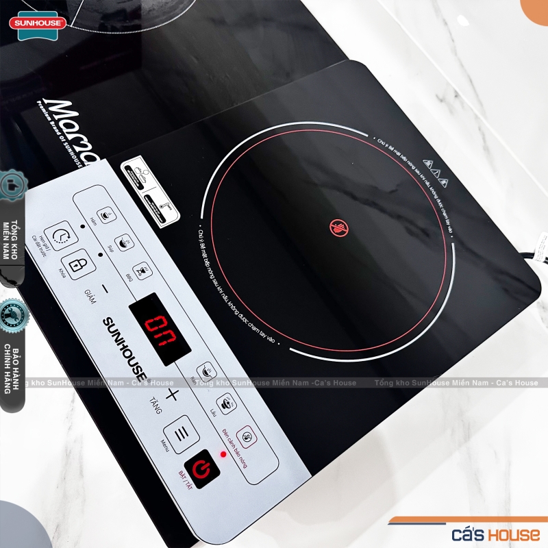 Bếp hồng ngoại cảm ứng 2000W - Sunhouse SHD6005